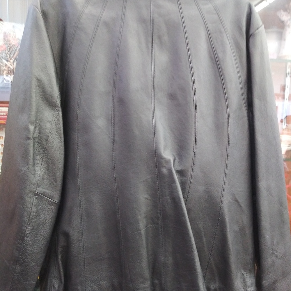 Leather jacket